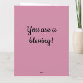 Carte Joyeux anniversaire Barbara (Dos)