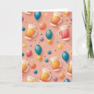 Carte Joyeux Anniversaire Bavarois