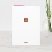 Carte Joyeux Anniversaire Beau Ami (Dos)
