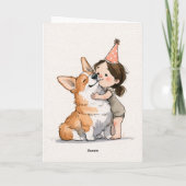 Carte Joyeux Anniversaire Bébé - 2 (Dos)