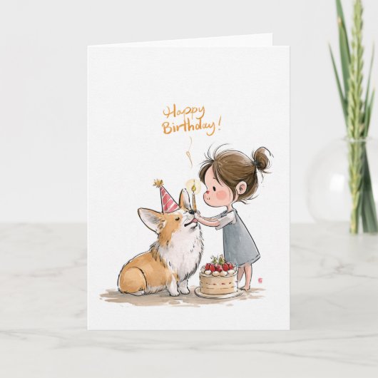 Carte Joyeux Anniversaire Bébé - 2 (Devant)
