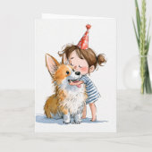 Carte Joyeux Anniversaire - Bébé - 4 (Dos)