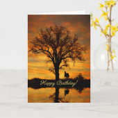 Carte Joyeux Anniversaire Belle Journée (Fleur jaune)