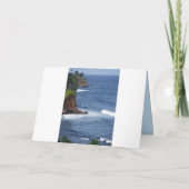 Carte Joyeux anniversaire Big Island Surfers Hawaii (Dos)