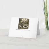 Carte Joyeux anniversaire Bigfoot et RV (Dos)