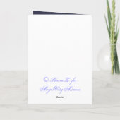 Carte Joyeux anniversaire blanc Roses rouges Botanique (Dos)