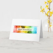Carte joyeux anniversaire bokeh (Fleur jaune)