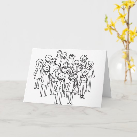 CARTE JOYEUX ANNIVERSAIRE ***BOSS*** (Fleur jaune)