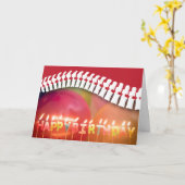 Carte Joyeux Anniversaire Bougies Spine Chiropractic Ann (Fleur jaune)