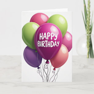 Carte Joyeux Anniversaire Boule