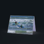 Carte Joyeux Anniversaire Brother/Friend_Card<br><div class="desc">Deux gars qui frappent les vagues. grande carte pour un frère,  père,  ami pour n'importe quelle occasion. par Elenne Boothe</div>