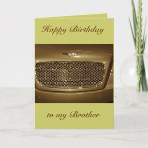 Carte Joyeux anniversaire Brother from Brother