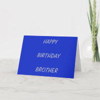 Joyeux anniversaire BrotherPlain Royal Blue