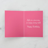 Carte Joyeux anniversaire Brown Labrador Retriever Puppy (Intérieur)