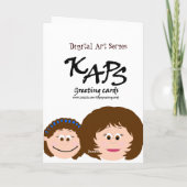 Carte Joyeux anniversaire Brunette Mom (Fille) (Dos)