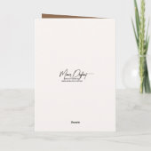 Carte Joyeux Anniversaire Caricature Cochon Dans La Boue (Dos)