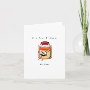 Carte Joyeux Anniversaire, Carte Deviens Fou, Cart