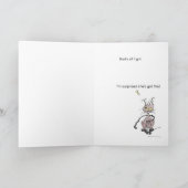 Carte Joyeux anniversaire. C'est tout ce que j'ai. (Intérieur)