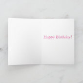 Carte Joyeux Anniversaire Chat (Intérieur)