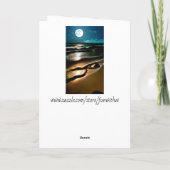 Carte Joyeux Anniversaire Chéri Beau Océan (Dos)