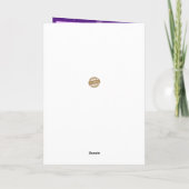 Carte Joyeux anniversaire, chérie (Dos)