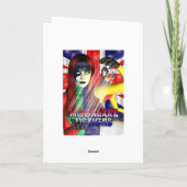 Carte Joyeux anniversaire Cheval nord-américain (Dos)