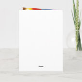 Carte Joyeux Anniversaire Chèvre (Dos)