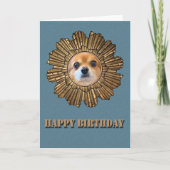Carte Joyeux anniversaire Chihuahua (Devant)