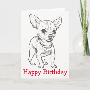 Cartes Chiwawa D Anniversaire Zazzle Be