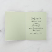 Carte Joyeux anniversaire Chris Monarch Butterfly (Intérieur)