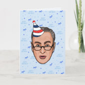 CARTE JOYEUX ANNIVERSAIRE CHUCK SCHUMER (Devant)