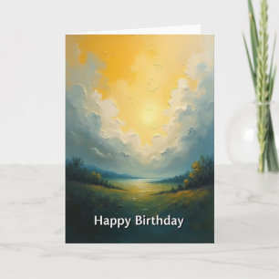 Carte Joyeux Anniversaire Ciel Radieux