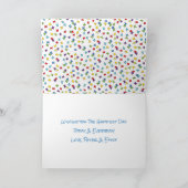 Carte Joyeux Anniversaire Colorful Rainbow Balloons Conf (Intérieur)