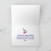 Carte Joyeux Anniversaire Continuez À Rouler Le Thème De (Intérieur)