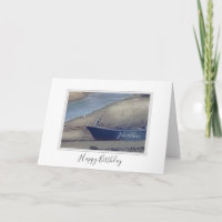 Joyeux anniversaire Cornish bateau de pêche