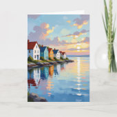 Carte Joyeux Anniversaire Côtier (Devant)