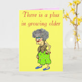 Carte Joyeux anniversaire, Cougar (Fleur jaune)