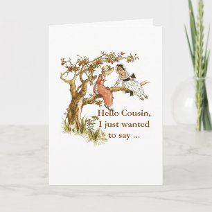 Carte Joyeux anniversaire, cousin