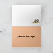 Carte Joyeux Anniversaire Créatures de la Mare de la Mer (Intérieur)