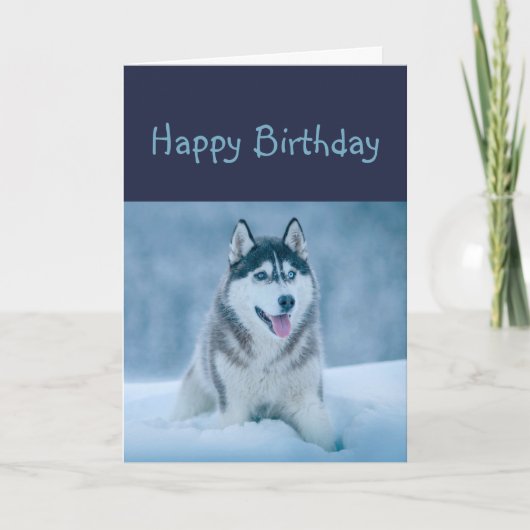 Carte Joyeux anniversaire Custom (Devant)