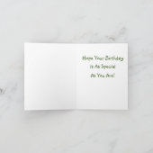 Carte Joyeux Anniversaire Cute Panda Bear (Intérieur)