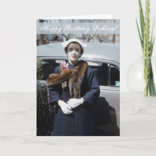 Carte Joyeux anniversaire Dahling Diva