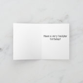 Carte Joyeux anniversaire de Badger ! (Intérieur)