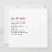 Carte Joyeux anniversaire de baseball au joueur de baseb (Dos)