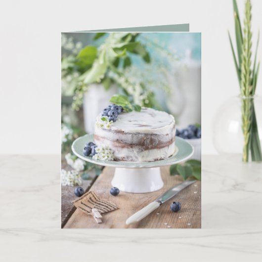 Carte Joyeux anniversaire de Beautiful Cake (Devant)