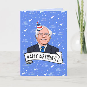 Carte Joyeux Anniversaire De Bernie Sanders