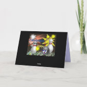 Carte Joyeux anniversaire de bowling (Dos)