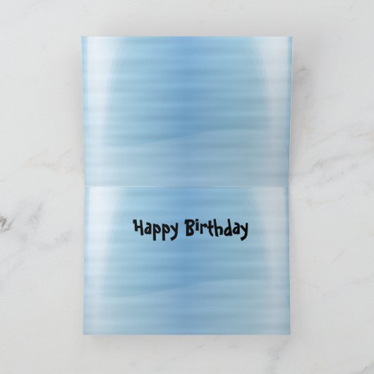 Carte Joyeux anniversaire de bowling (Intérieur)