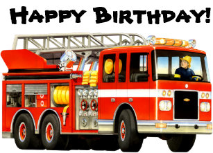 image joyeux anniversaire pompier Cartes Camion Pompiers D Anniversaire Zazzle Be image joyeux anniversaire pompier