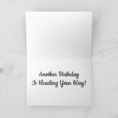 Carte Joyeux anniversaire de Canard (Intérieur)